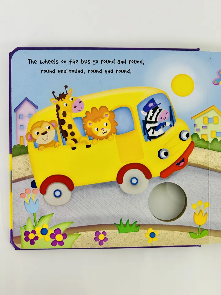 The Wheels On The Bus Sound Book For Kids & Toddlers To Sing