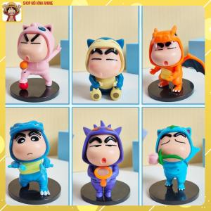 Mô Hình Pokemon Bộ 6 Mô Hình Shin Cậu Bé Bút Chì Cosplay Cute Độc Đáo Cao 8cm Đồ Decor Trang Trí Bộ Sưu Tập Nhân Vật