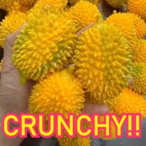 Crispy Sound Peach Fruit Squishy Toy Creativity Fruit Stress Relief for Adults Squeeze Anti-Anxiety Sensory Fidget Toy Gift for Adults