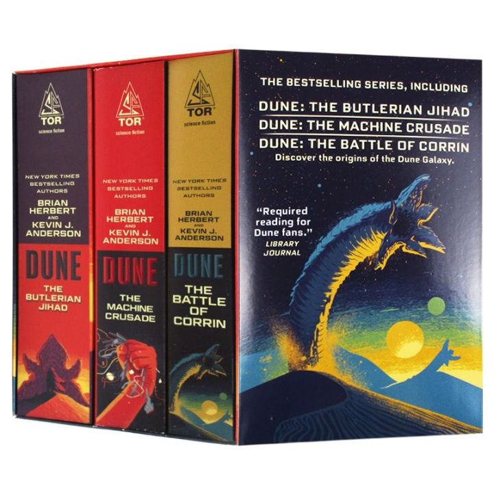 English original dune Boxed Set 1 dune three volume set dune legend ...