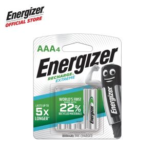 Energizer Recharge Extreme AAA 4s Batteries