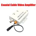【MQC】-1 PCS HD Coaxial Cable Video Signal Amplifier BNC Extender CCTV Security Camera Silver. 