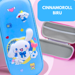 Tempat Pensil Anak Motif 3D Kotak Pensil Anak Motif Kartun Kuromi Bahan EVA