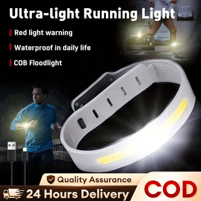 Night Running Armband LED Light Outdoor Sport Type C Rechargeable Flashing Light Safe Arm Leg Warning Wristband Lights