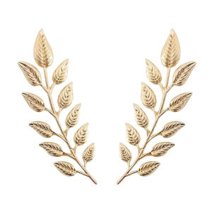 Follow Get New[Beautiful SS] 1 Pair Delicate Tree Leaf Brooches Pins Jean Shirts Suits Lapel Pin Retro Broche