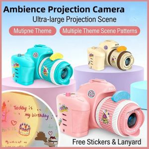 Children Toys Glowing Projection Lights Mini Camera Early Education Puzzle Birthday Gifts