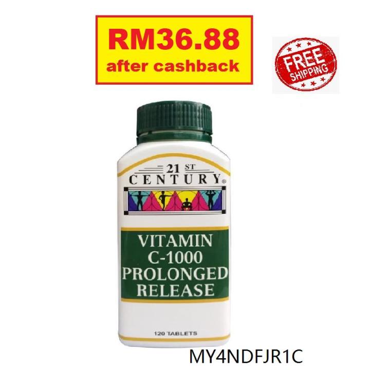 98【35.98 after cashback 21ST CENTURY VITAMIN C 1000MG-PROLONGED RELEASE