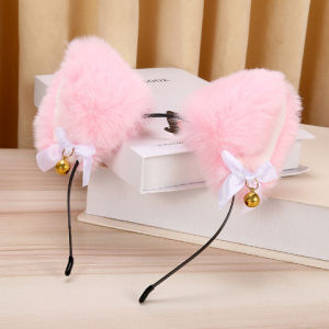 Bayar Di Tempat - Bando Telinga Kucing Nekomimi / Bando Bell Kucing Cosplay / Bando Kucing Wanita
