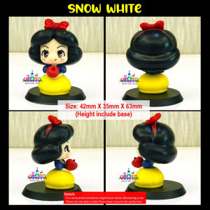 Hiasan Miniatur PVC Bertema Puteri Princess Theme PVC Miniature Wedding Gift Cake Topper Plant Deco 喜庆摆件情人节礼物情侣动漫卡通Q版童话公主