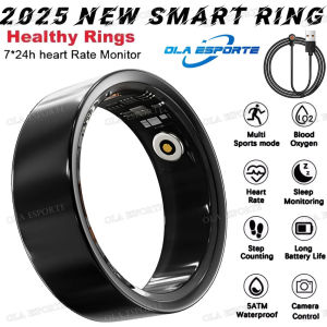 SDSXFor Xiaomi Smart Ring Men Women Camera Control Blood Oxygen Monitor Smartring IP68 & 5ATM Waterproof Multi-sport ModeFYK