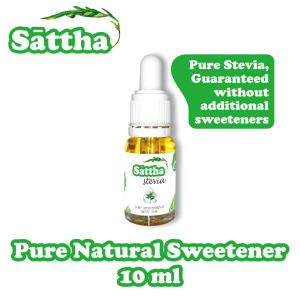 Sattha Stevia Cair Murni 10 ml Pemanis Alami Gula Stevia
