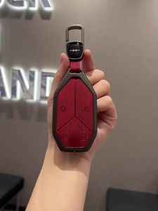 sapid For BYD Leopard 5 8 Ti3 Ti7 2025 2026 Car Key Cover Case Fob Car Remote Keychain Key Shell Bag Holder Buckle Car Accessories 2T9N6