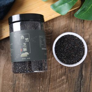 Cooked black and white sesame combination farmers are now fried dry eat wash instant baking canned