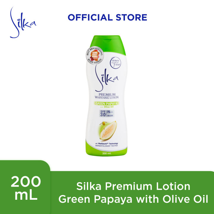Silka Olive Oil Lotion (Green Premium) 200ml