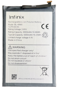 Original AAA BL-49NX Battery For Infinix Smart 9/Hot 50i/Smart 10/Smart 10 Plus