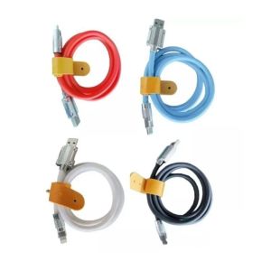 KABEL DATA 120W 6A SUPER FAST CHARGING TURBO MAX 120W USB TYPE-C & MICRO & IPHONE