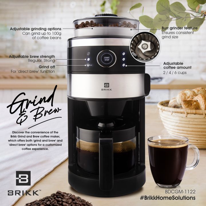 BRIKK Grind Brew Lazada PH