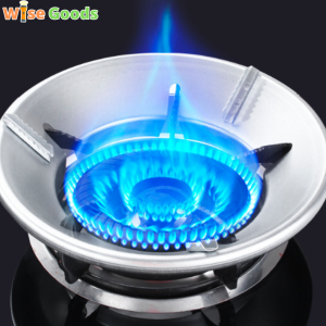 Windproof Bracket Kitchen Accessories Energy Saving Cover Disk Non Slip Gather Fire For LPG Wind Cover