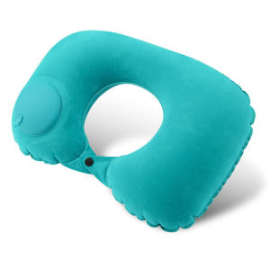 Inflatable U-Shaped Travel Pillow Neck Rest for Adults And Children Portable Comfort Neck Pillow Office Nap Foldable Pillow