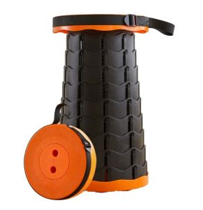Telescopic Portable Foldable Extendable Stool Chair Telescopic Chair Camping Stool Kerusi Lipat 折叠凳
