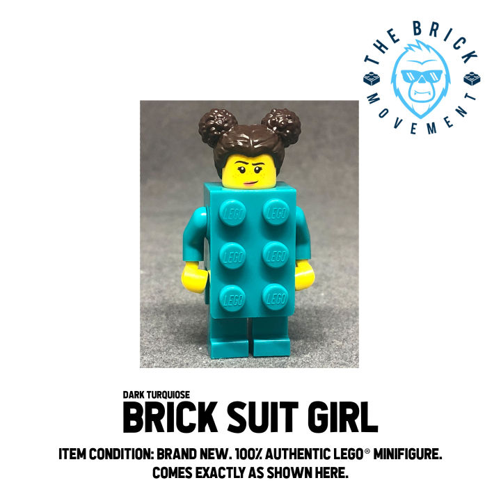 LEGO® BAM Brick Suit Girl Minifigure Collection Toy For Ages And