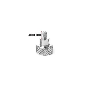 JACAUY Quick Presser Foot Screw Steel Hand-Tightening Presser Foot Mounting Screws Portable Hand-Tightened Bolts Universal