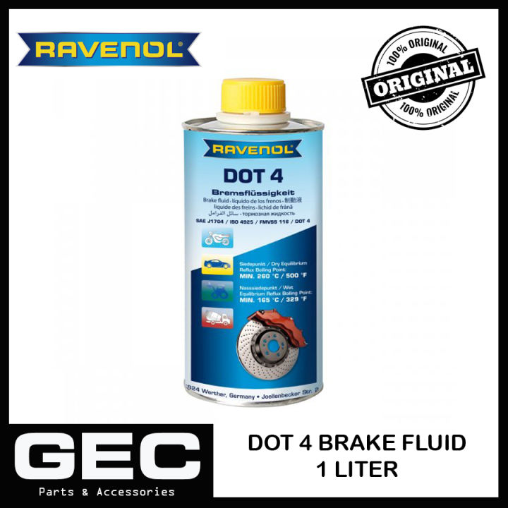 RAVENOL DOT4 Brake Fluid Lazada PH