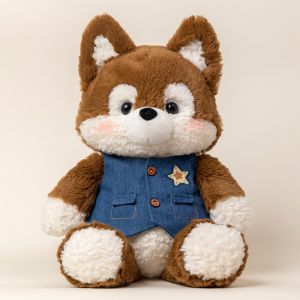 MMLUCK Động vật rừng Thú nhồi bông chạy bộ Chó Sói Husky Mặc váy Gấu Thỏ vải lông Đáng yêu Hoạt hình Búp bê thú nhồi bông Quà Tặng Ngày Valentine