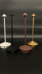 Rechargeable Cordless 3 Light Colors Led Table Lamp Dimmable Bedside Touch Sensor Desk Portable Hotel Restaurant Lamps Creative For Bedroom Bar Lights Night Usb Wireless Decorative