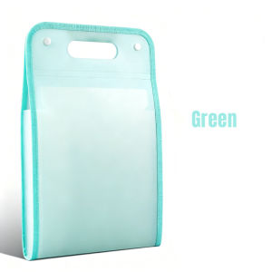 Nurm 13-Layer Handle Folder Long File Organizer Portable Folder Bag With Handle Office Supplies
