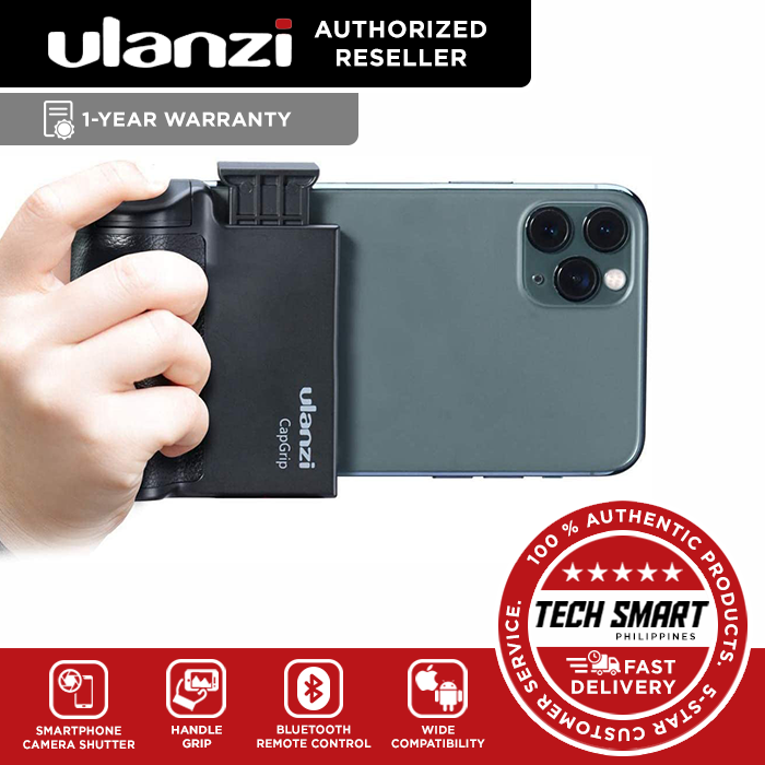 ULANZI CapGrip Smartphone Camera Shutter Remote Handle Grip with