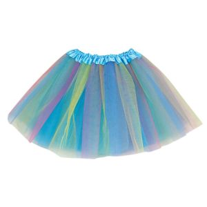 CUFEI 2-8 YEARS Princess Birthday Party Petticoat Fancy Dress Tutu Dress 3 Layers Girls Kids Ballet Dance