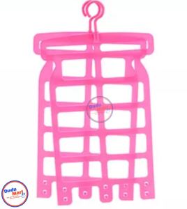 DuduMart Multifunctional Clothes Hanger Pillow Drying Rack Doll Quilt Windproof Grid Plastic Drying Clip good