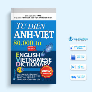Sách - Từ Điển Anh - Việt 80000 Từ-Vanlangbooks