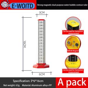 E-WOITD Light Steel Keel Leveling Artifact Ceiling Leveling Special Ruler Equal Height Ruler Gradienter Stick Wall Lay Floor Tiles Tool