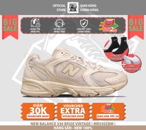 Giày 𝐍𝐞𝐰 𝐁𝐚𝐥𝐚𝐧𝐜𝐞 𝟓𝟑𝟎 BEIGE VINTAGE ( MR530ZBM ) - HÀNG CHÍNH HÃNG SẴN HÀNG