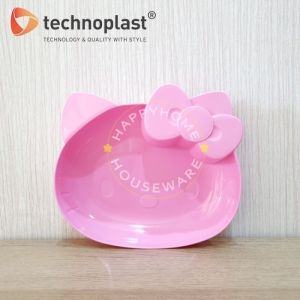 TECHNOPLAST Hello Kitty Bowl Snack 7in/Piring Kue Mini 1pcs