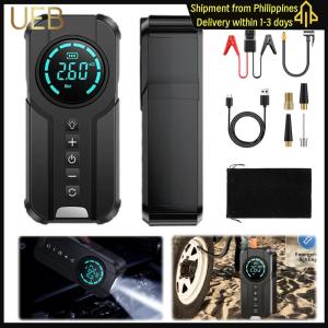 【UEB】Rechargeable Wireless Air Pump 150PSI 4 in 1 Inflator for Vehicles and Sports Balls with USB Power Supply