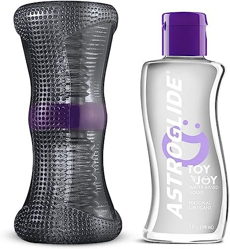 Astroglide Toy n Joy Finisher Lube 5 oz. Bundle Male