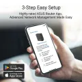 ASUS ZenWiFi BD4 3-Pack Dual-band WiFi 7 Mesh, 3600 Mbps, 6500 sq.ft , Dual 2.5G Ports, Security and Parental Controls Included, Smart Home Master SSIDs Pack of 3 - 3 Year Asus Singapore Warranty. 