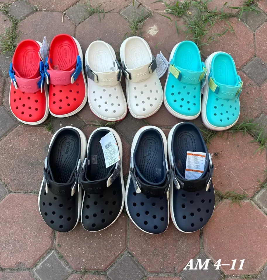 Buy Pair Free Jibbitzs=50฿} Crocs Crocband Full Force Clog Men
