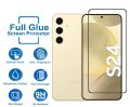 JAZZ FE Tempered USE fingerprint To Unlock - CLEAR For Samsung Ai Galaxy S24 S24FE S24+ S24Ultra S23 S23+ S22 S22+ S21 S21+ Tempered Kaca ESD+ Temperd Glass ESD + Tempred White Putih transparant Transparent Black Gores yang  CLEAR Tipis Thin 5G ULTRA Plus. 