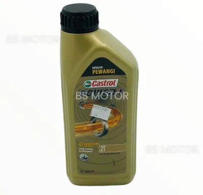 (100% ORIGINAL) CASTROL POWER 1 2T ( PEWANGI )