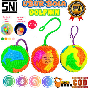 ( BISA COD ) PROMO Mainan Anak Bola Dolphin Cit Cit Menyala / Mainan Anak Laki Laki / Mainan Anak Perempuan SNI