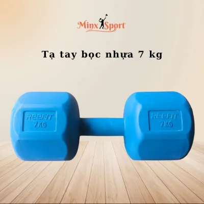 Tạ tay 7kg tạ nhựa cầm tay 7kg đã nhồi sẵn giúp tăng cường sức khỏe và rèn luyện cơ bắp
