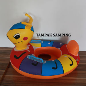 PELAMPUNG RENANG ANAK MOTIF SEMUT DENGAN PEGANGAN TANGAN SWIMMING POOL BERENANG BAN RENANG