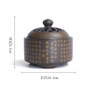 WHL  Incense Burner Ceramic Enamel Creative Home Office Incense Stick Incense Holder Incense Stick Holder 香炉 珐琅彩陶瓷香炉 沉香檀香艾草盘香 香薰 檀香炉 熏香炉