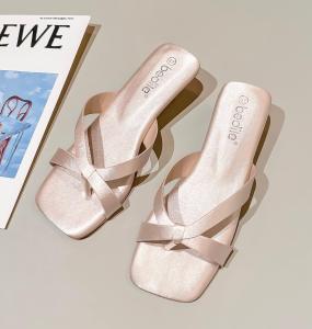 2026 new fashion casual starry noodle diamond heel ladies sandals