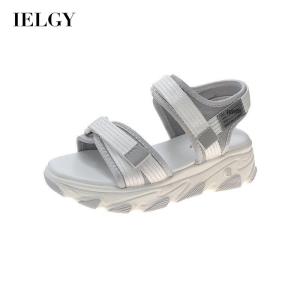 IELGY platform sandals summer velcro heightening casual womens shoes