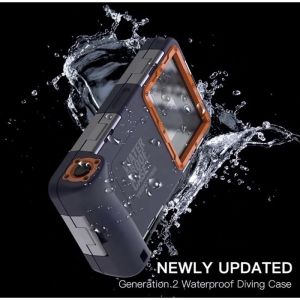 เคสกันน้ำ พร้อมส่ง Diving Waterproof Case 50ฟุต/15ม. ShellBox Gen2 แท้ 100%สำหรับโทรศัพท์ หน้าจอ 5นิ้ว-6.9นิ้ว